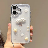 Stars & Hearts Glitter Phone Case